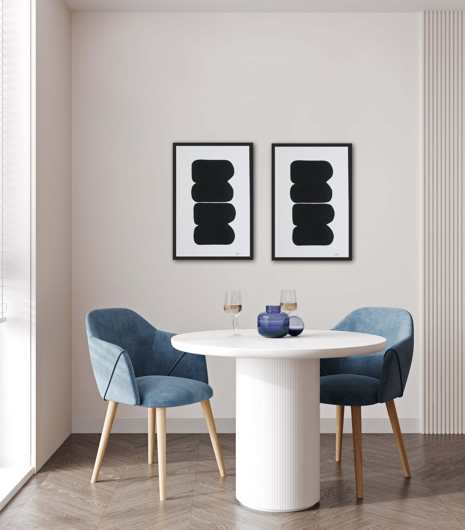 BLACK ONYX WALL ART 16.10" x 24.10"