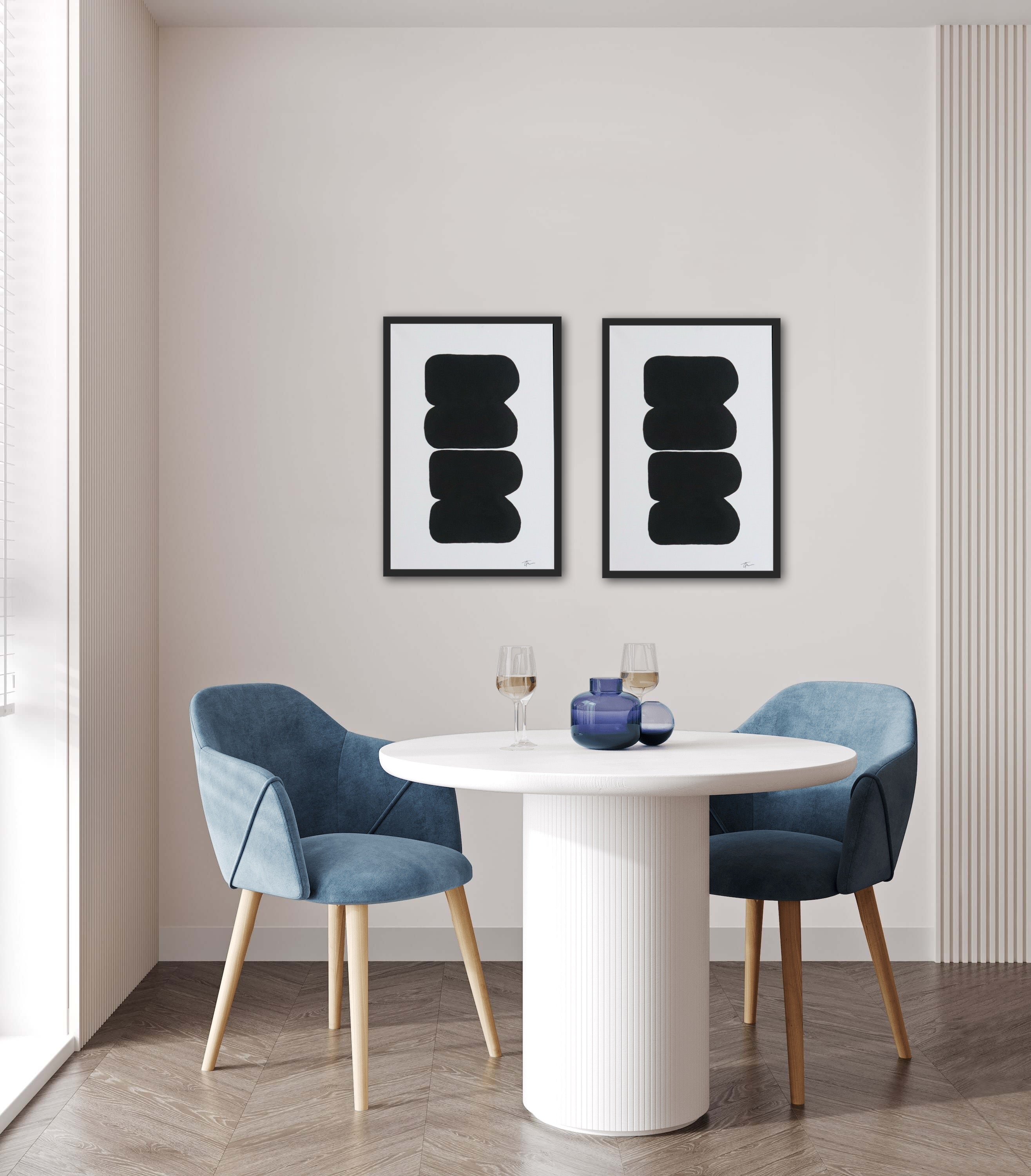 BLACK ONYX WALL ART 16.10" x 24.10"