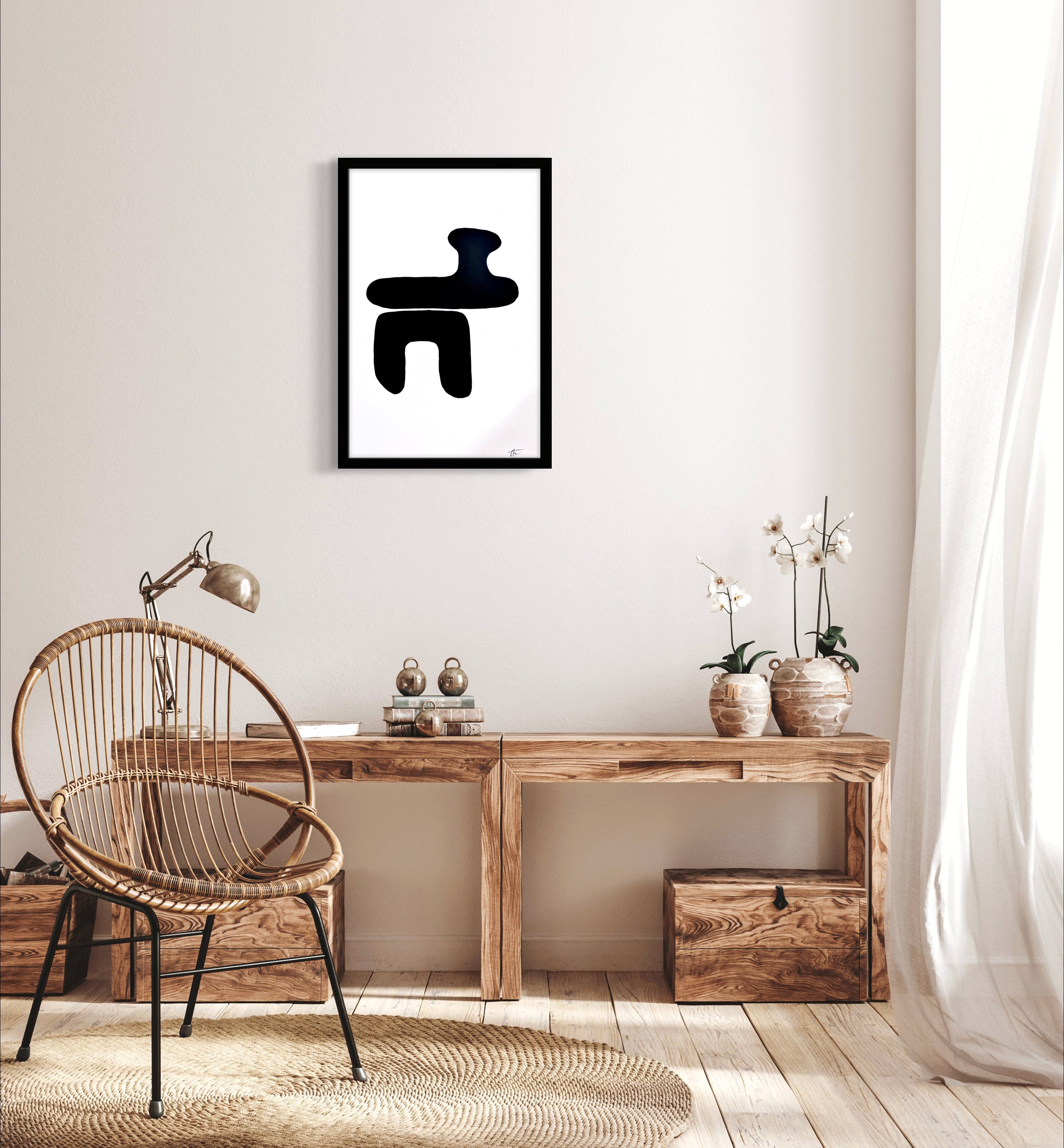 STONESTACKS WALL ART 16.10" x 24.10"