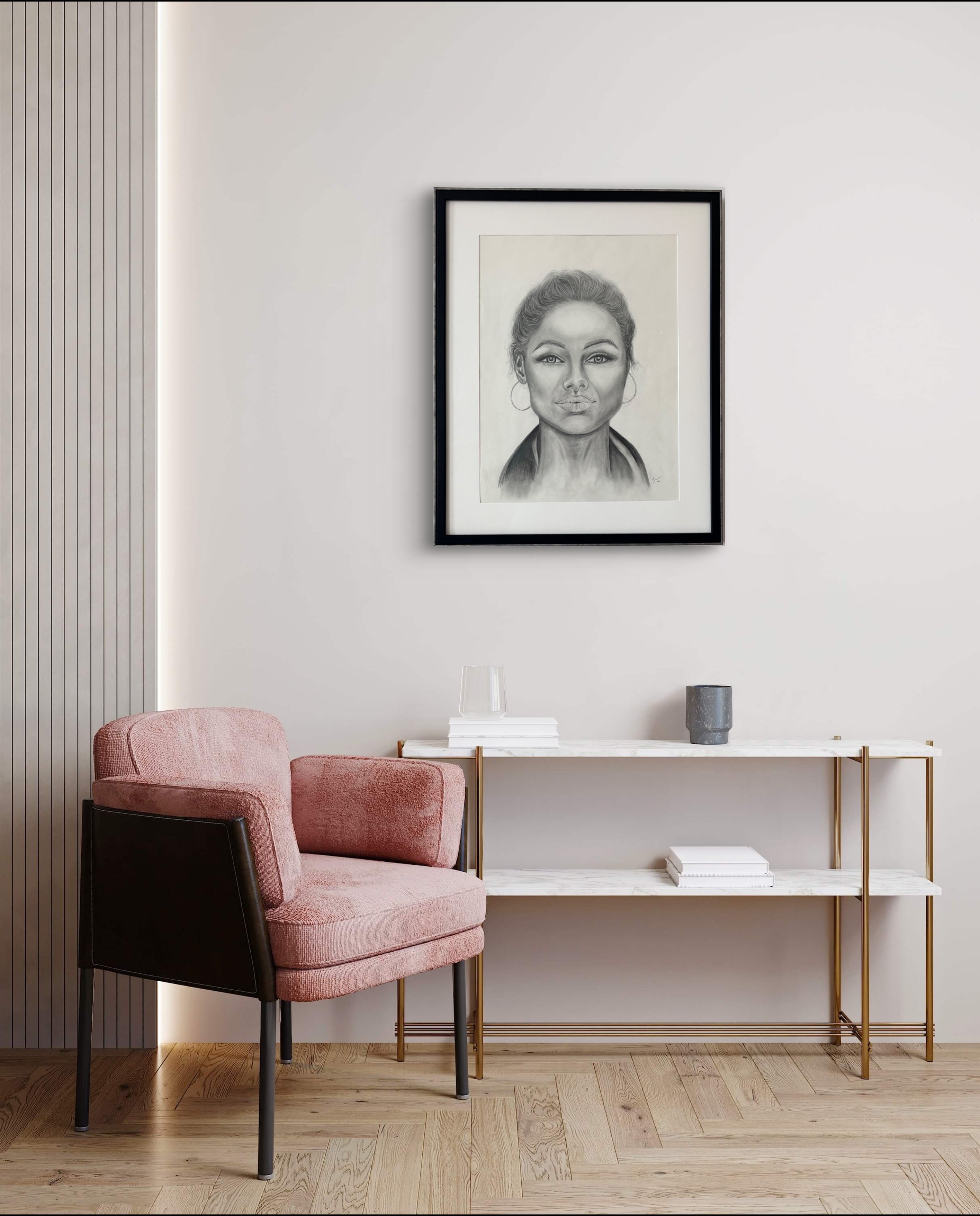 Angelina Jolie 25" x 31"