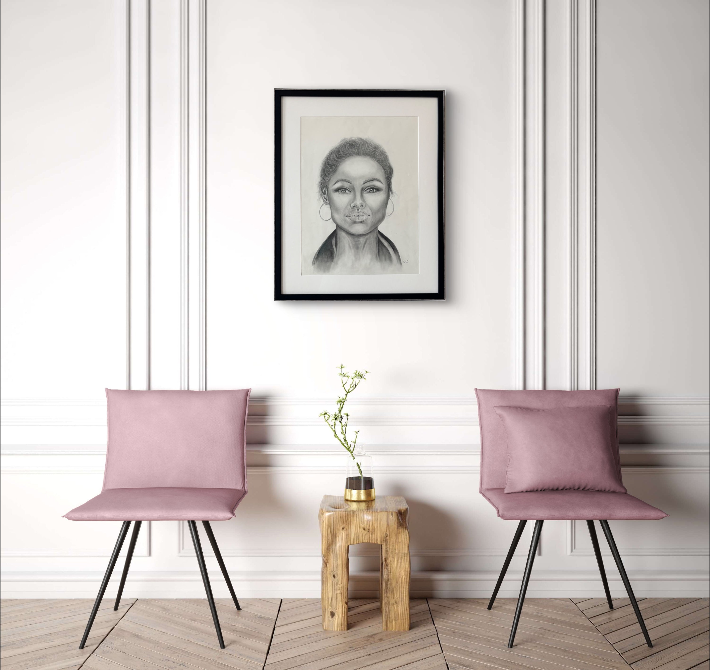 Angelina Jolie 25" x 31"