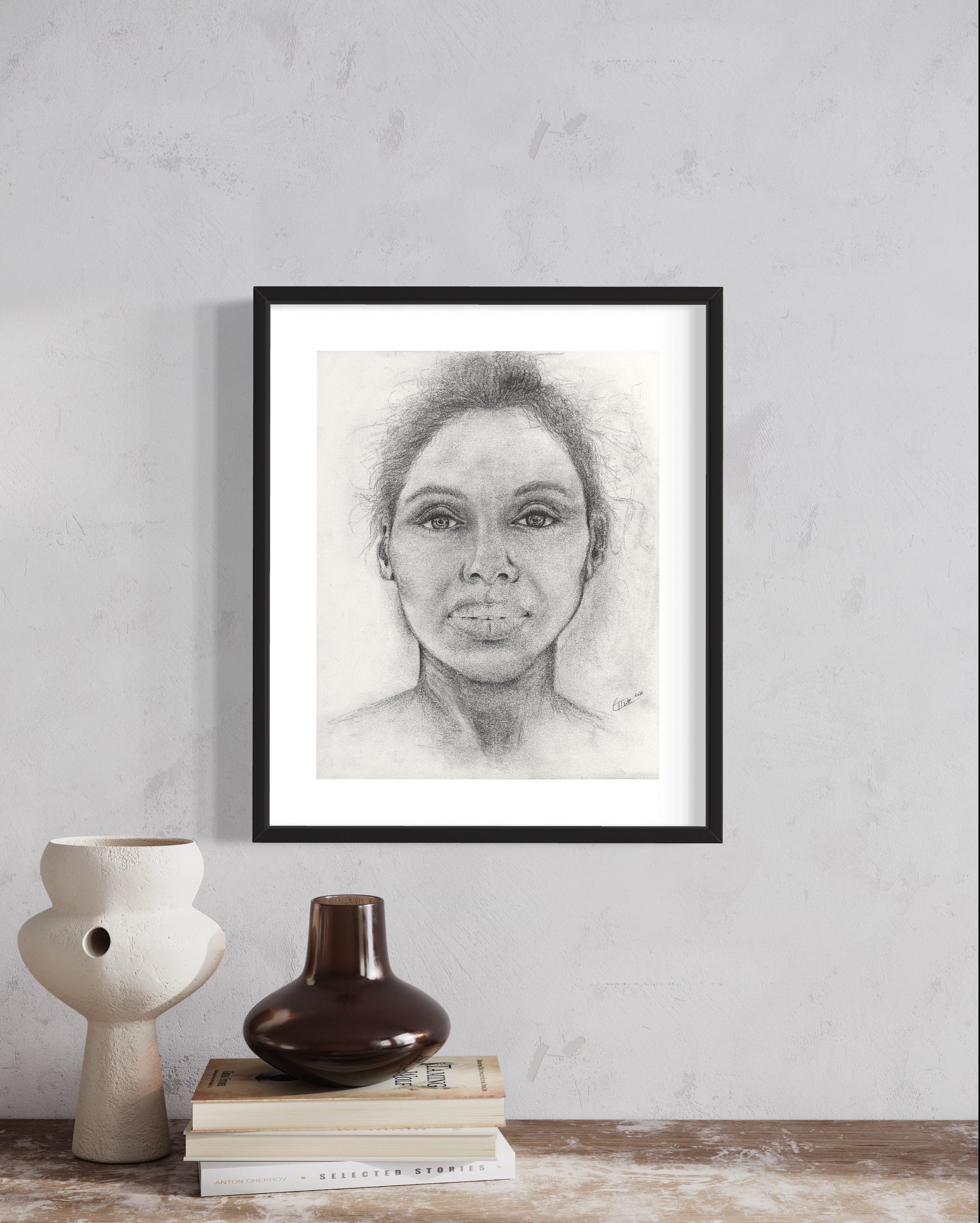 Beautiful Woman Art Print