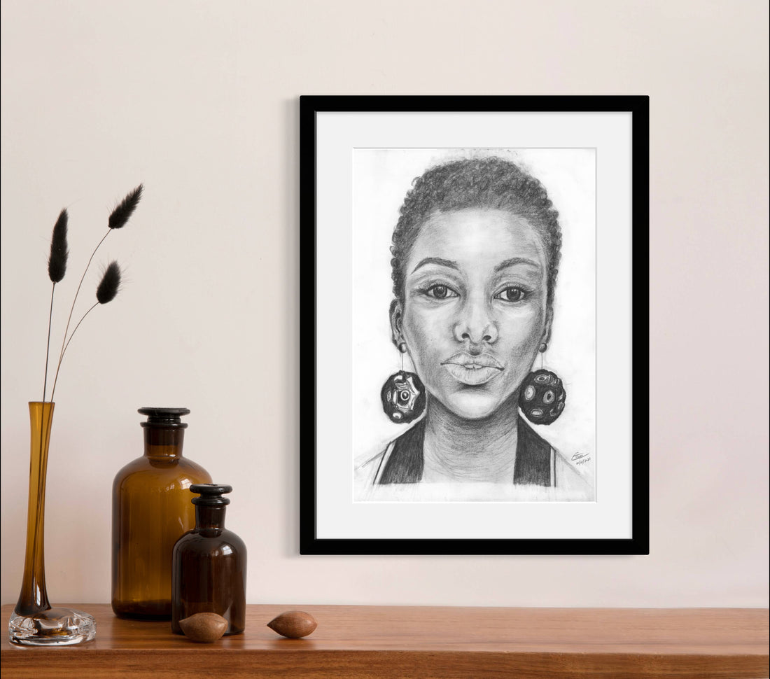 African Woman Art Print