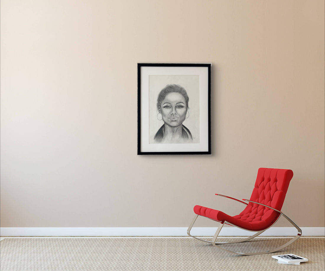 Angelina Jolie 25" x 31"